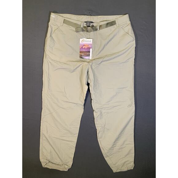 Cloudveil Cool Touch Plus Pants Hiking & Fishing Belted Mens 40 Y2K NWT Gorpcore - Picture 1 of 14